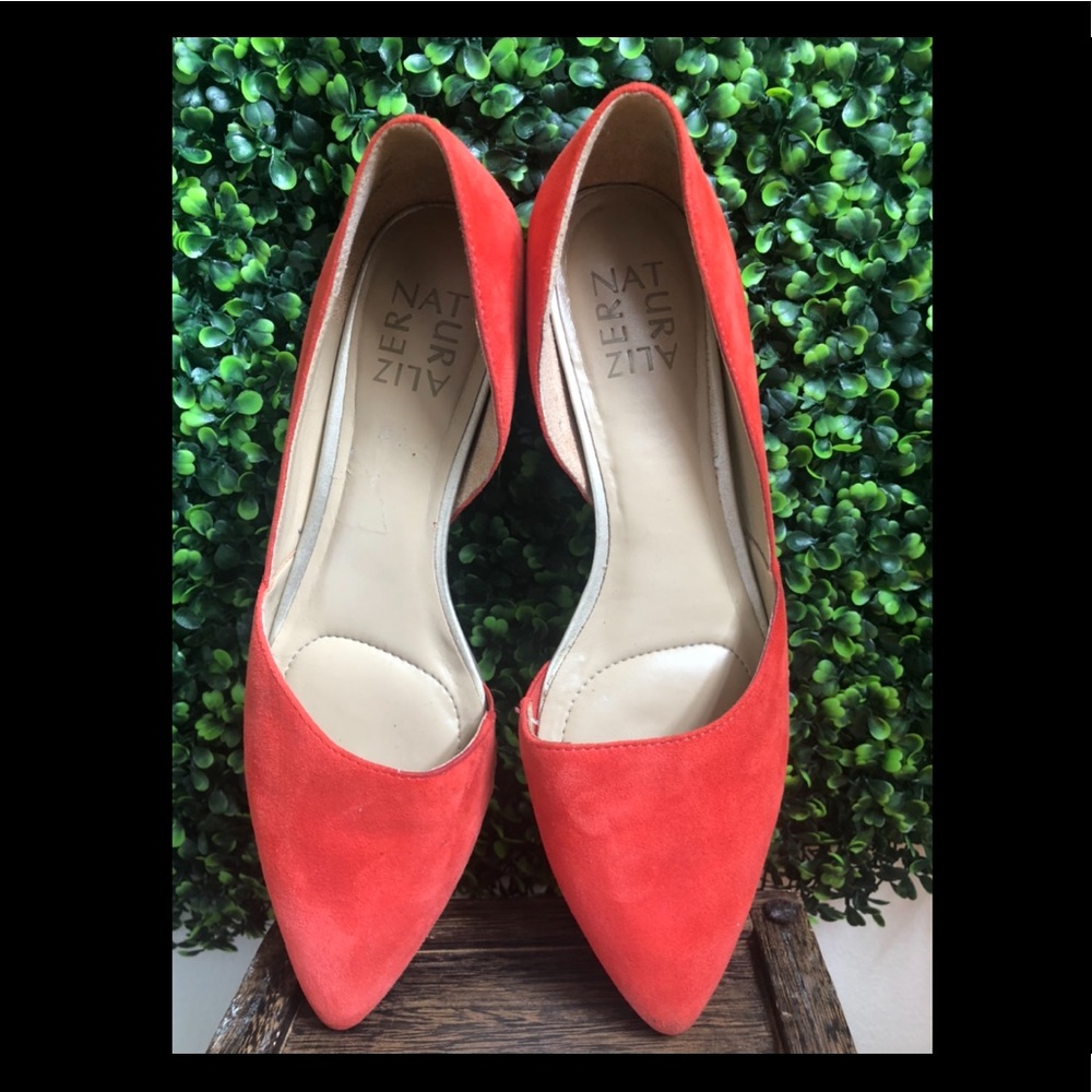 Red Orange Samantha Style Naturalizer Flats
